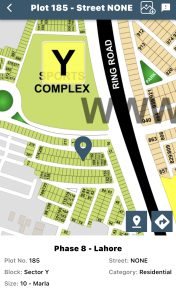 Plot for sale,DHA Lahore,DHA Phase 8,10 Marla Plot for sale